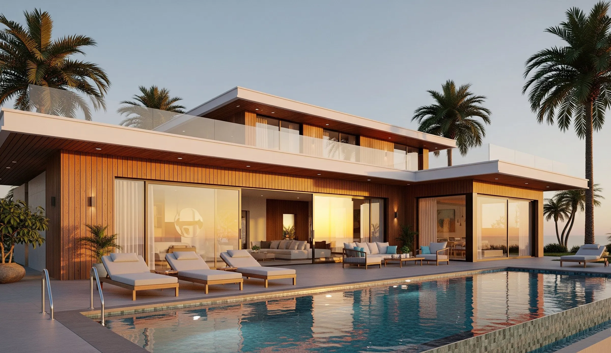 Luxury villa with pool