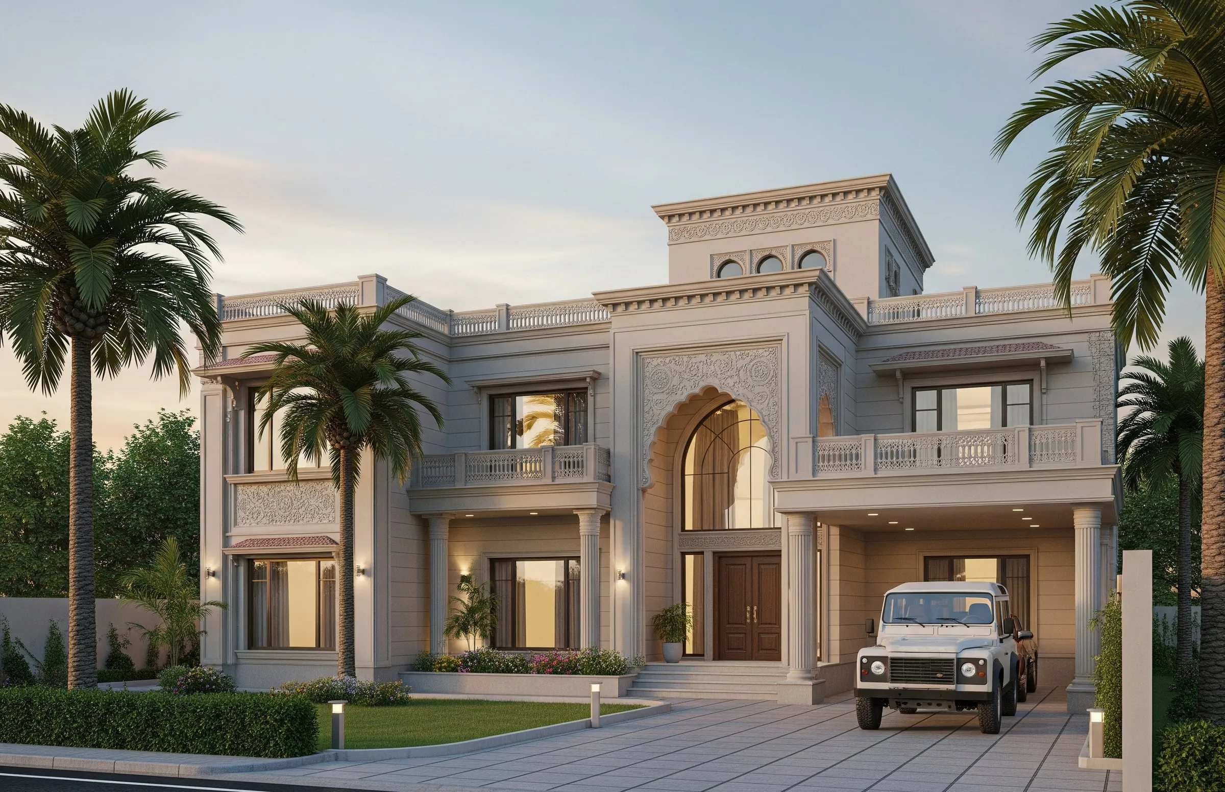 Southasian modern villa