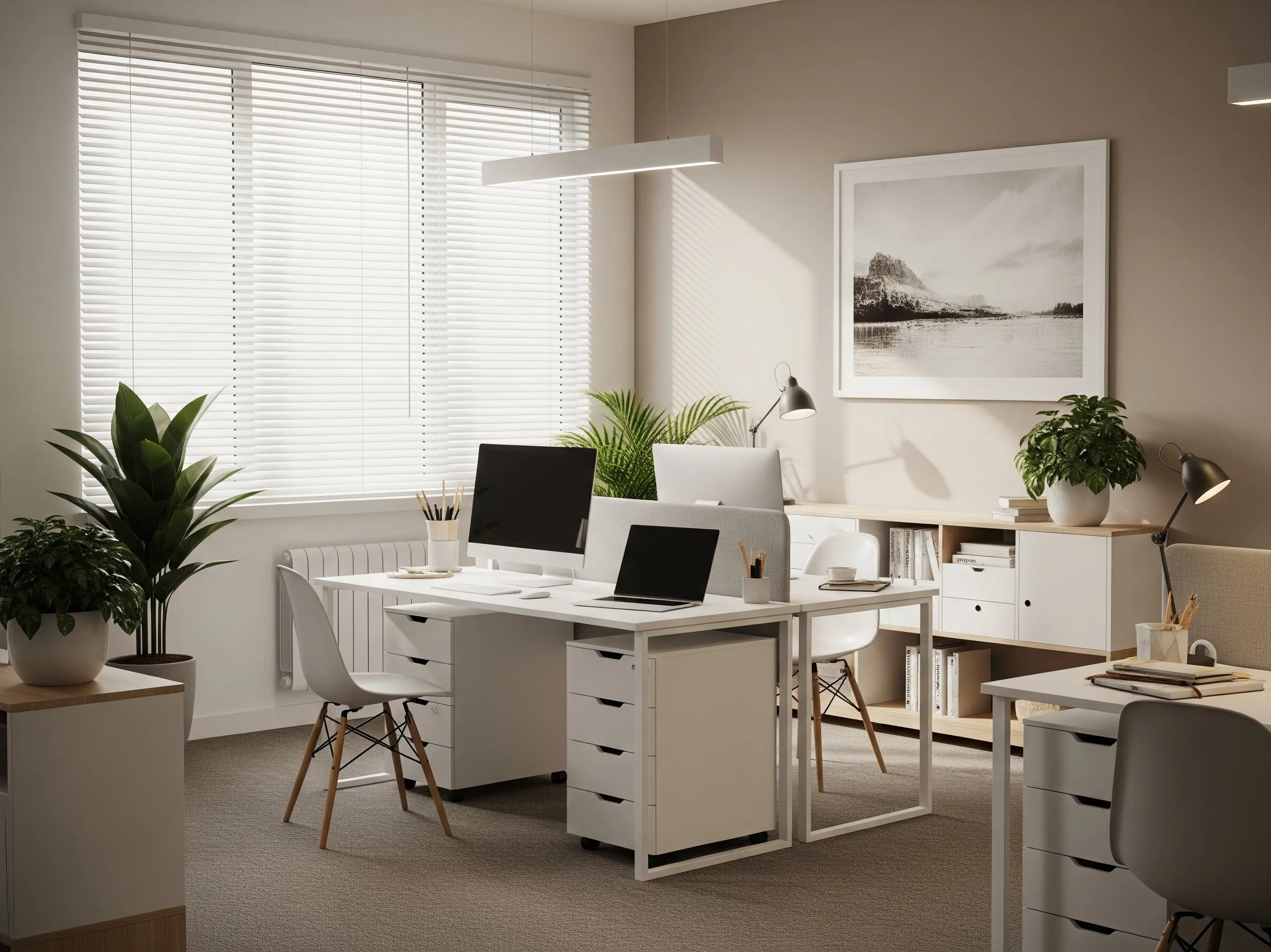 Small startup office
